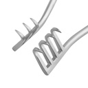 Retractor Weitlaner - 3 x 4 Teeth, (Length: 200mm, Form: sharp)
