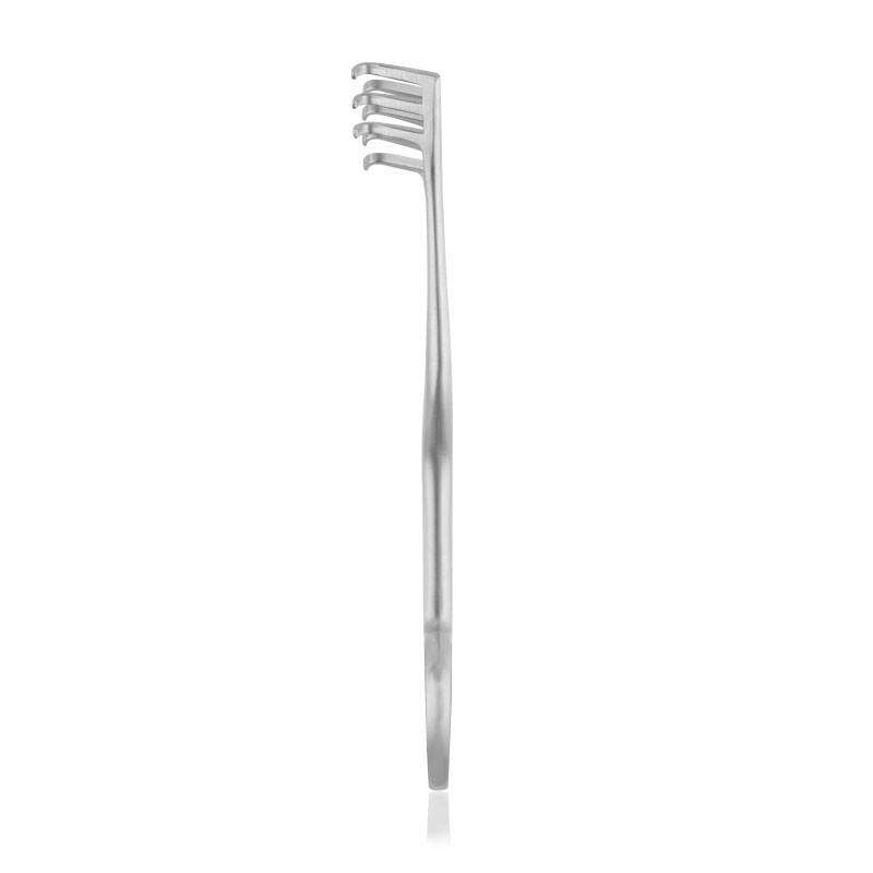 Retractor Weitlaner - 3 x 4 Teeth, (Length: 130mm, Form: blunt) 