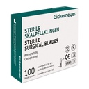 Scalpel blades standard, # 22, sterile Box of 100 pcs.