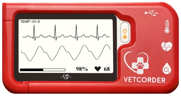 [VC10100] Moniteur patient portable Vetcorder™ Pro