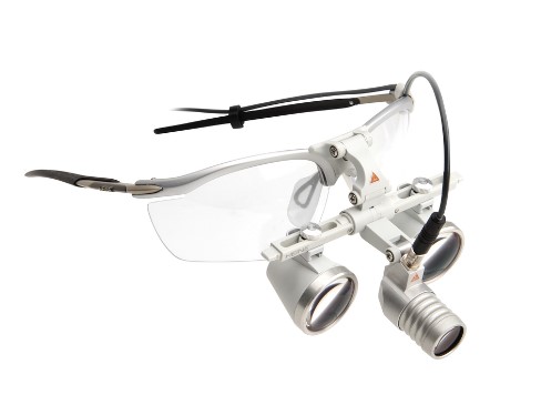 | SPECIAL ORDER | Heine LoupeLight2 Set (2.5x magnification, 420mm working distance, S-FRAME, mPack mini)
