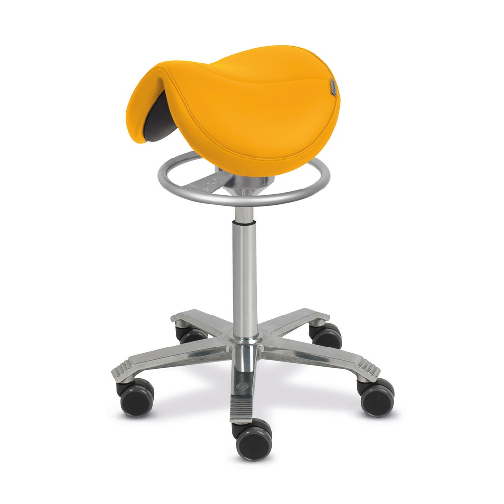 [6101010029] SCORE® JUMPER Saddle Stool (Ochre Yellow, w Balance)