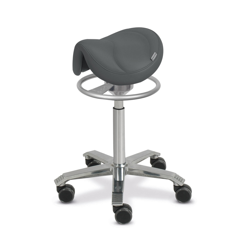 [6101010006] SCORE® AMAZONE Saddle Stool (Anthracite, w Balance)