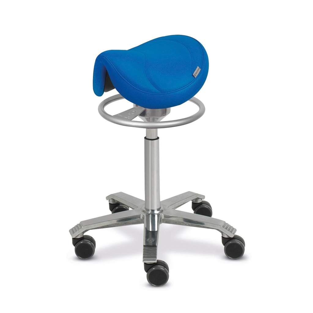 SCORE® AMAZONE Saddle Stool (Capri Blue, w Balance)