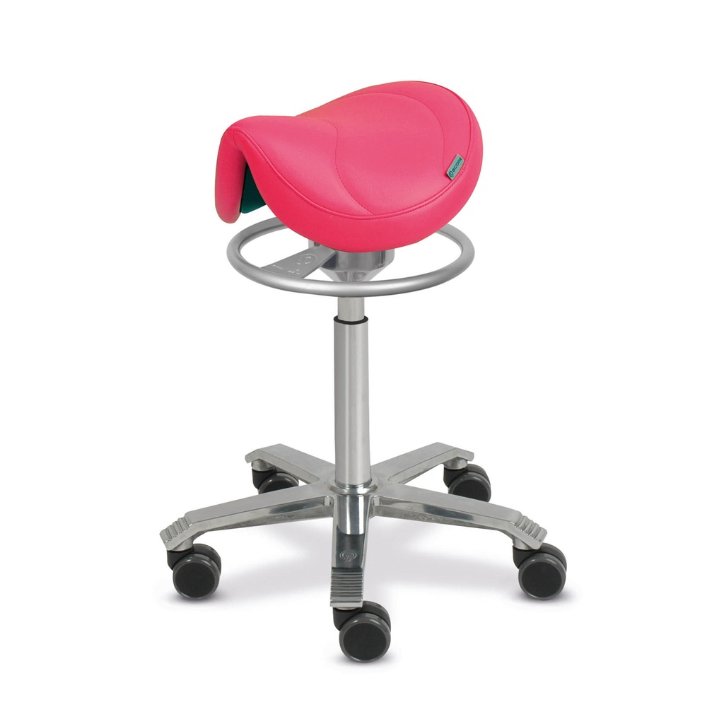 SCORE® AMAZONE Saddle Stool (Pink, w Balance)