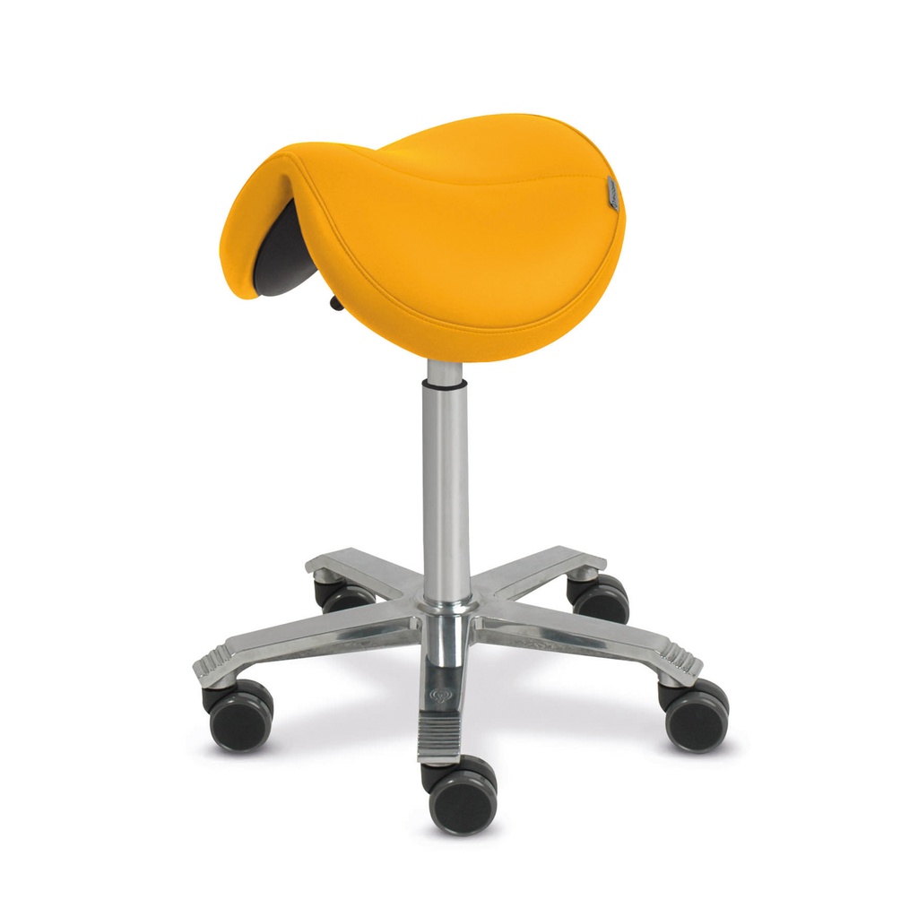 SCORE® JUMPER Saddle Stool (Ochre Yellow, w/o Balance)