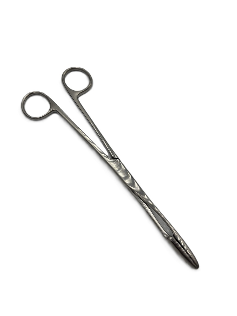 Sponge and dressing forceps Gross, straight, 18 cm