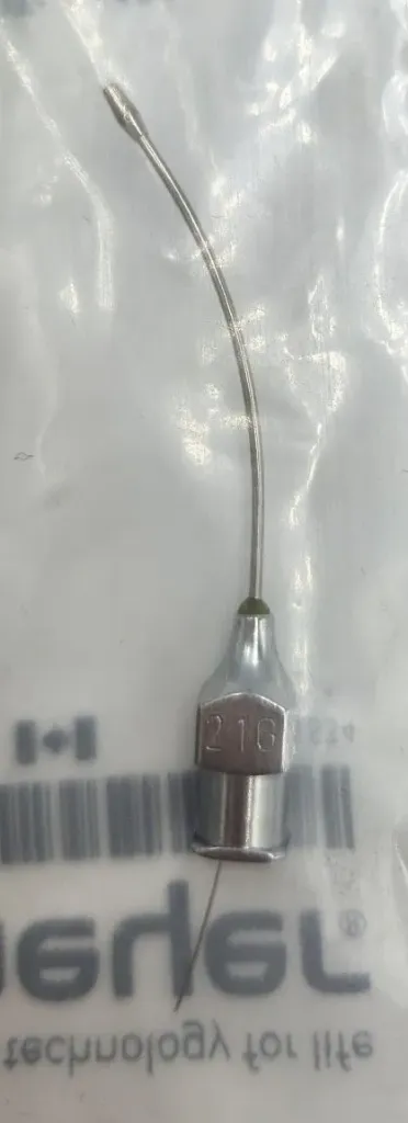 [441308] Anal sac cannula 0.6 x 30 mm, curved