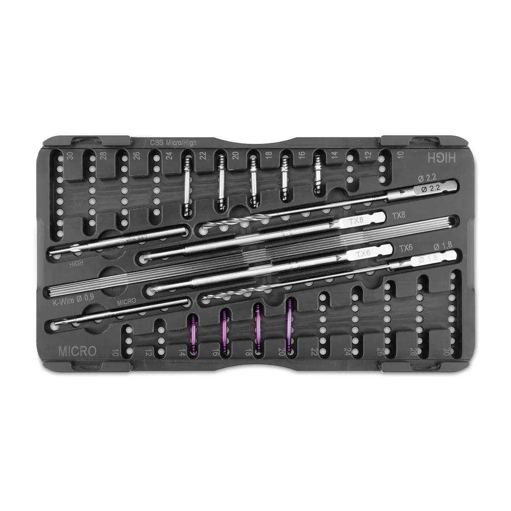 CBS System- Micro High Compression Screw Set