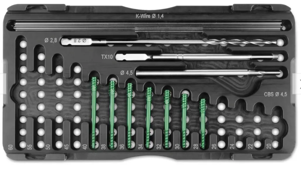 CBS System- 4.5 Compression Bone Screw Set