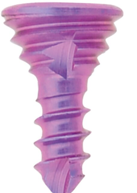 [197425] Titanium Locking Screw 1.2 x 4 mm Magenta (micro kit)