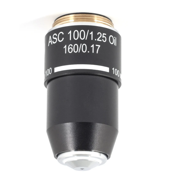 [1101001705791] | Special Order | Motic Achromatic Super Contrast Objective ASC 100X / 1.25 / S-Oil