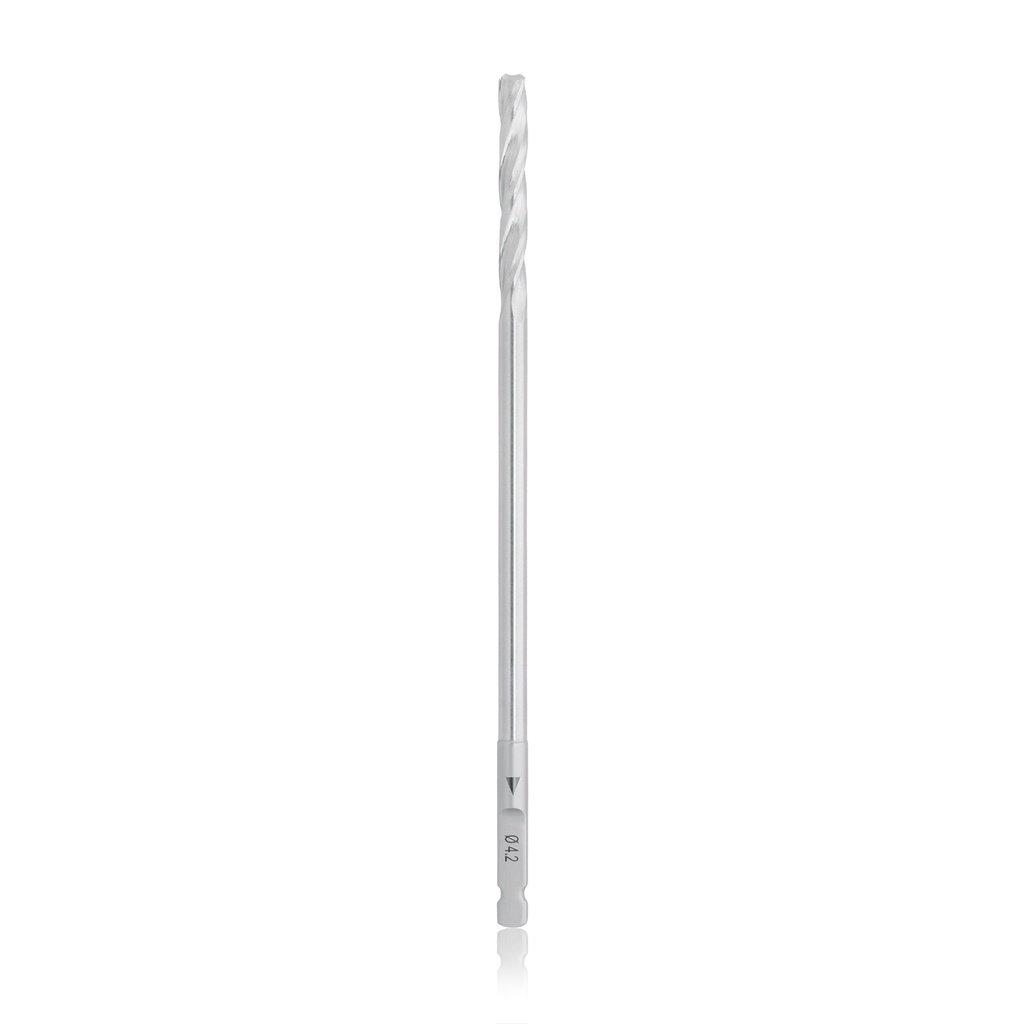 [197506] Twist Drill, Cannulated, Diam. 4.2 mm, L 120 mm, AO (Zlig 2)