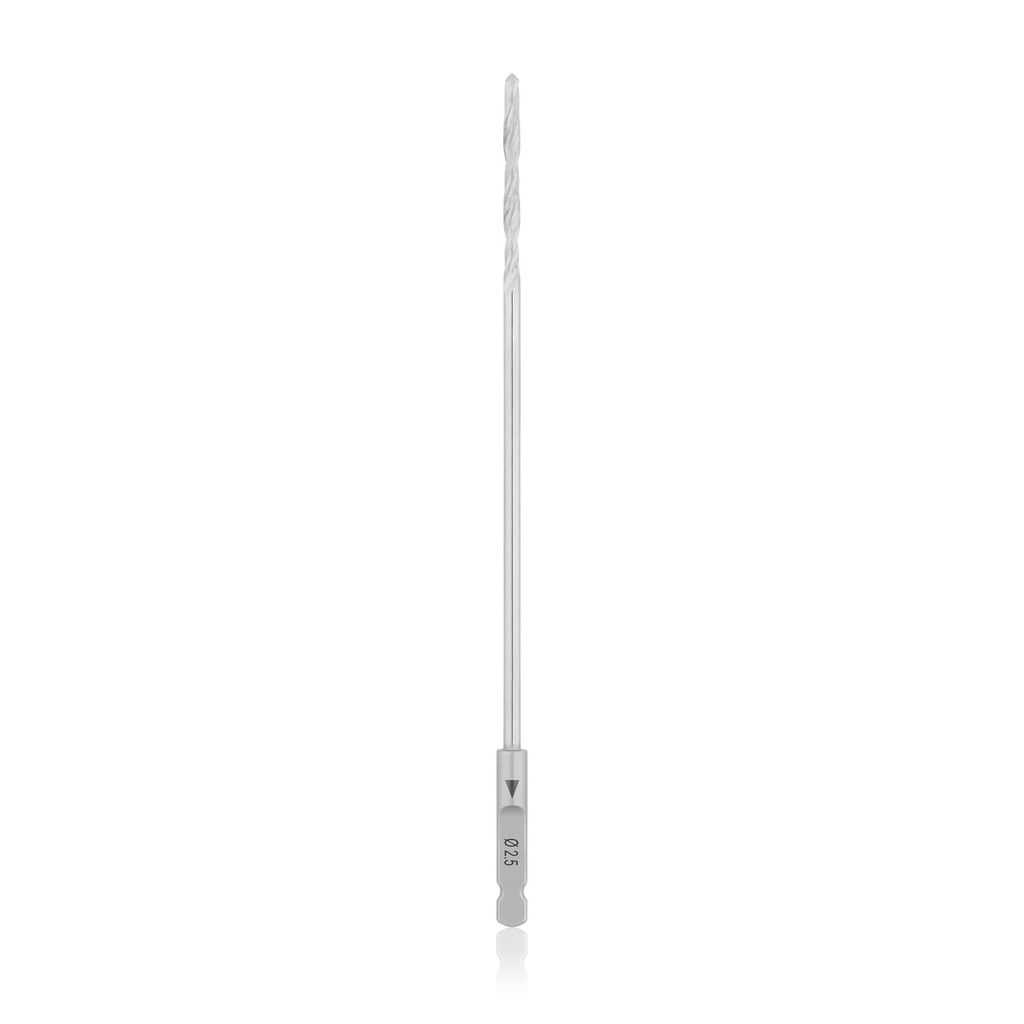 [197507] Twist Drill, Not Cannulated, Diam. 2.5 mm, L 120 mm, AO (Zlig 2)