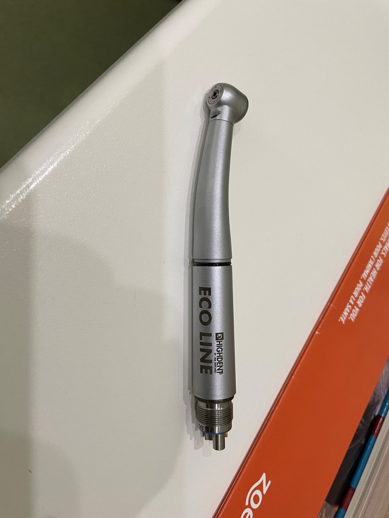 [HE21KL] MK Dent ECO Line Highspeed with Light (Kavo Backend, Standard Head Diam. 12.5mm x H 14.3 mm, Quad Spray)