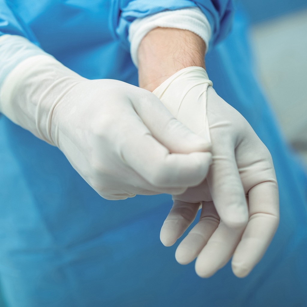 [MS00675A] Millpledge KLEARTEX SURGICAL GLOVES PF 7.5 (pk 10 PR)