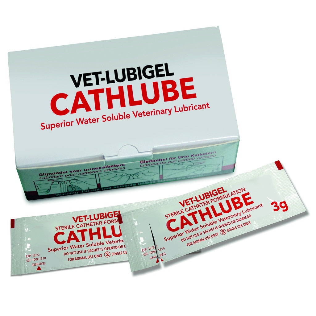 [VL04003A] Millpledge Lubigel CathLube Sterile 3g Sachets (25's)