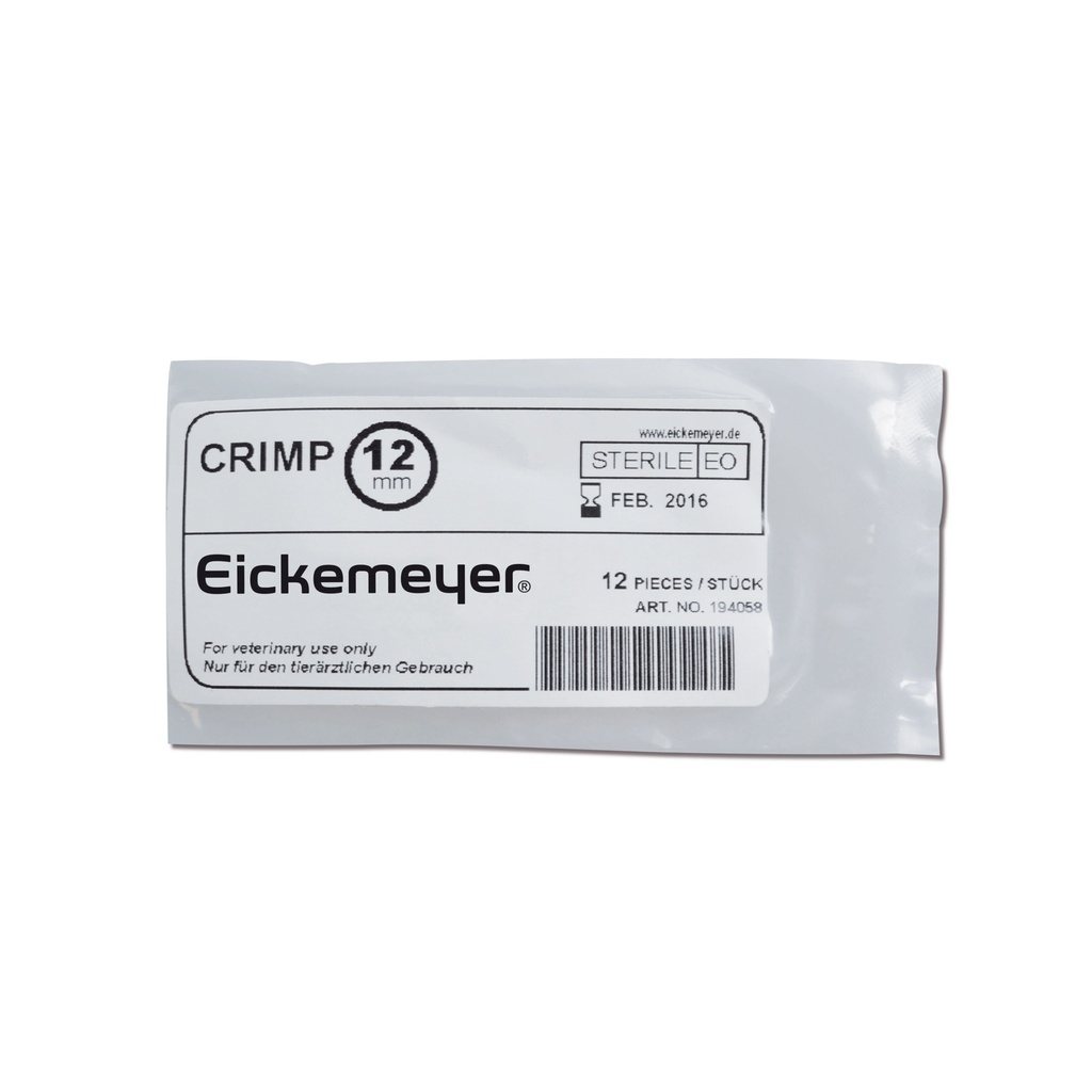 [194058] 12mm Crimp Tube for 80lb & 100lb line (package with 10 pcs)