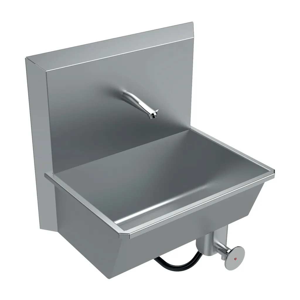 Scrub Sink, Single Station, Knee Push, 575 x 420 x 537 mm