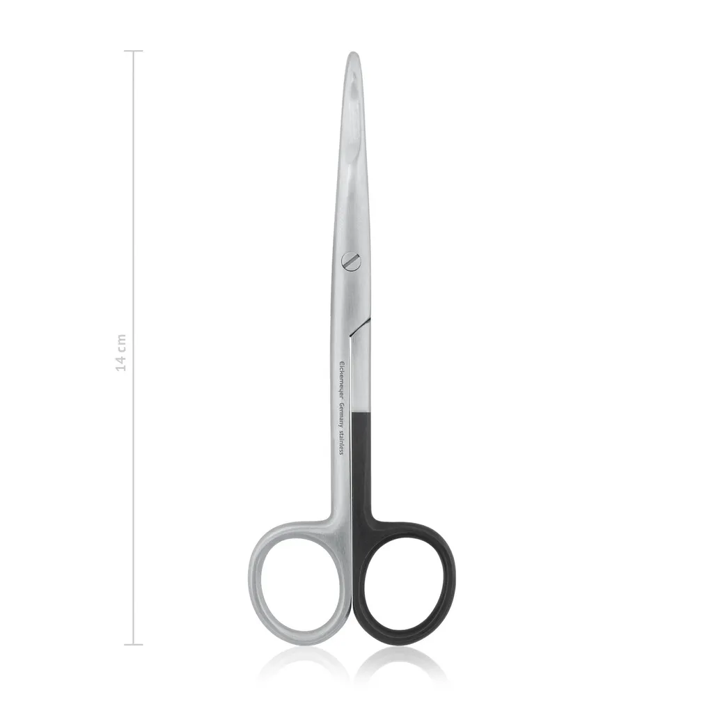 Dissecting scissors MAYO for left-handed people, blunt/blunt, 14,5 cm, straight
