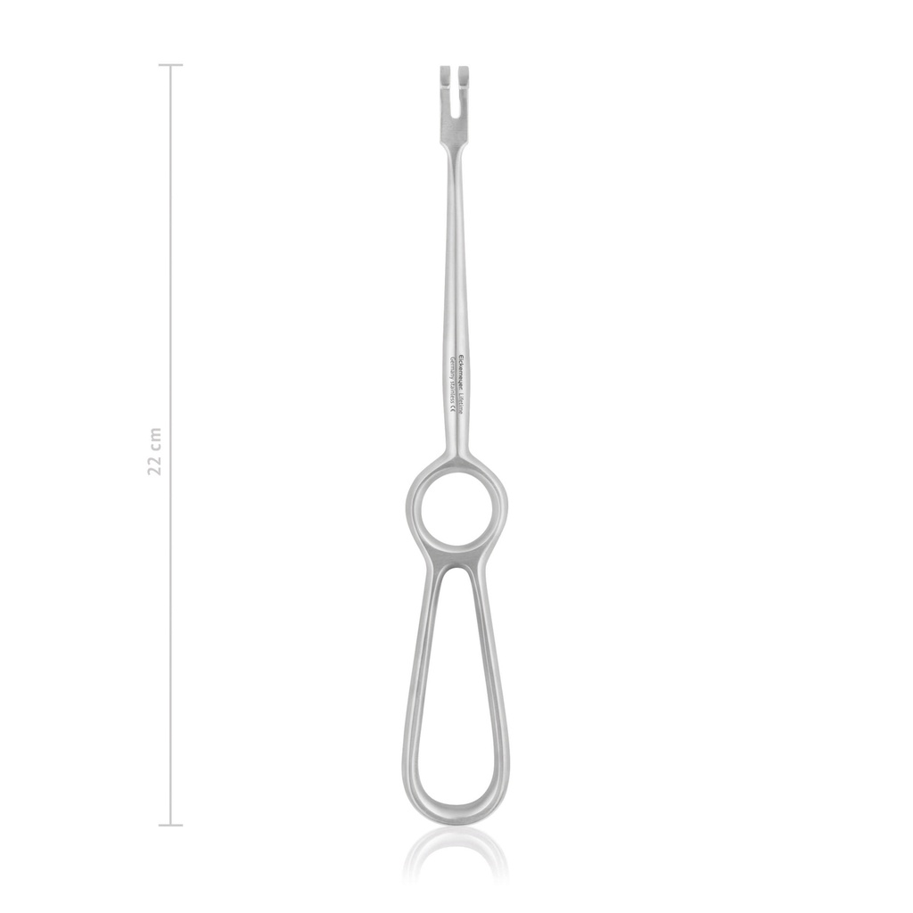 [160502] Retractor Volkmann - 2 Prongs, (Length: 220mm, Form: blunt)