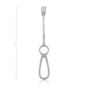 Retractor Volkmann - 3 Prongs, (Length: 220mm, Form: blunt)