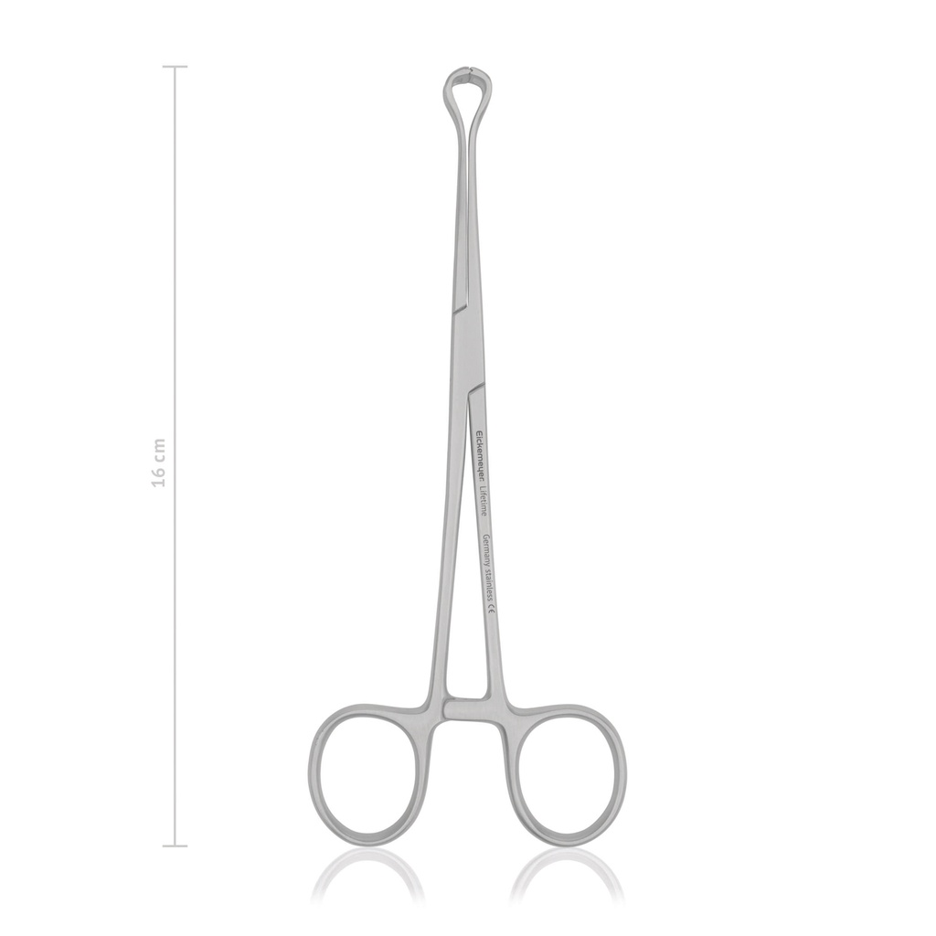 Tissue Forceps Babcock - Atraumatic Serrated Tips (Length: 160mm)