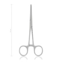 Artery Forceps Kocher (Length: 140mm, Form: straight)