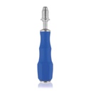 Screwdriver handle HEX cannulation, 2.9, blue, AO shaft, 14cm