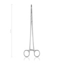 Artery Forceps Mixter (Length: 250mm, Form: curved)