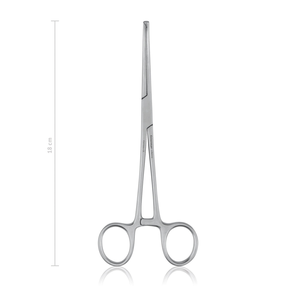 [974118] Artery Forceps Rochester-Ochsner (Kocher) - Basic(Length: 180mm, Form: curved)