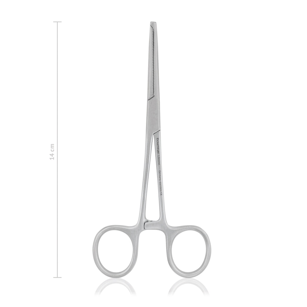 [142514] Artery Forceps Rochester-Ochsner (Kocher)(Length: 140mm, Form: curved)
