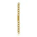 EickLoxx Large Bone Plate - 12 hole (L:140mm) Gold