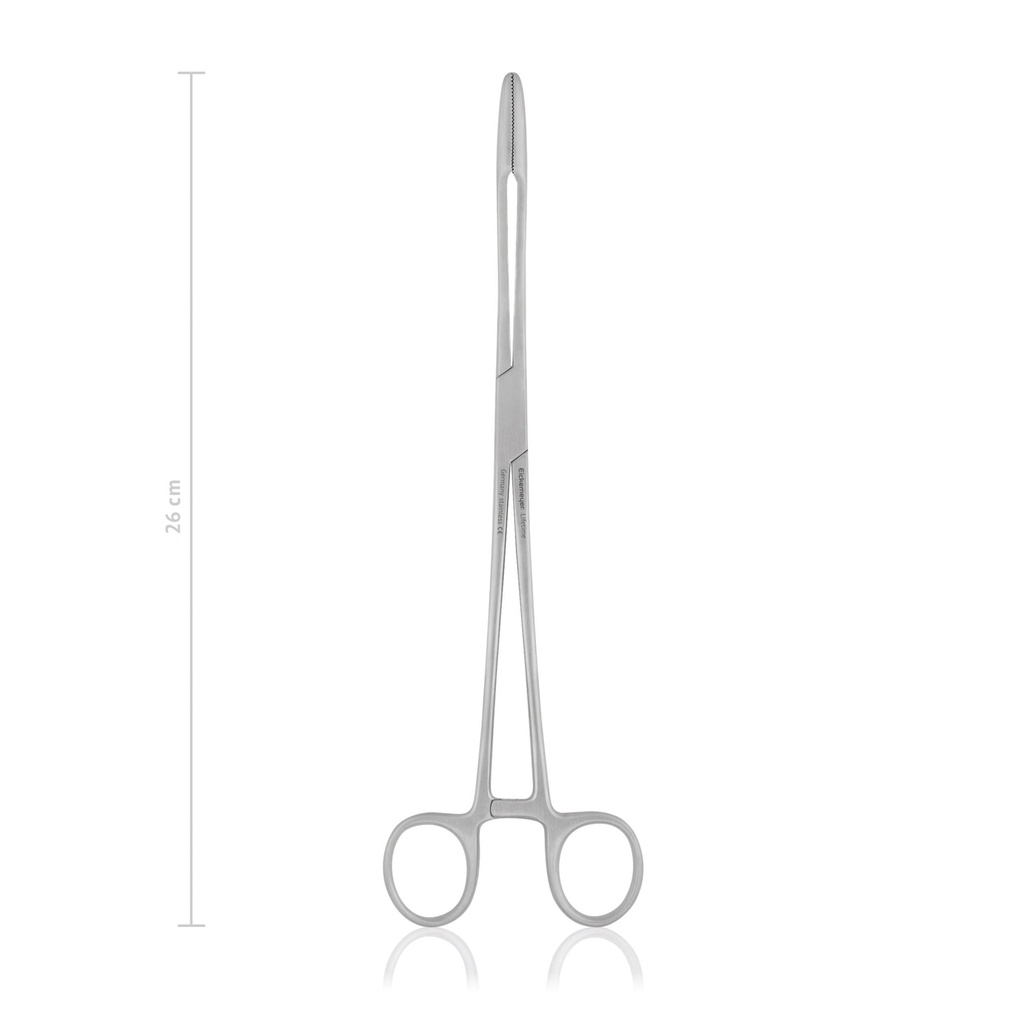 [137526] Gross-Maier Dressing Forceps (Length: 260mm, Form: curved)