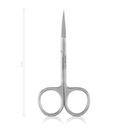 Iris Scissors (Length: 90mm, Form: curved)