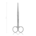 Mayo-Stille Scissors, st/st, (Length: 140mm, Form: straight)