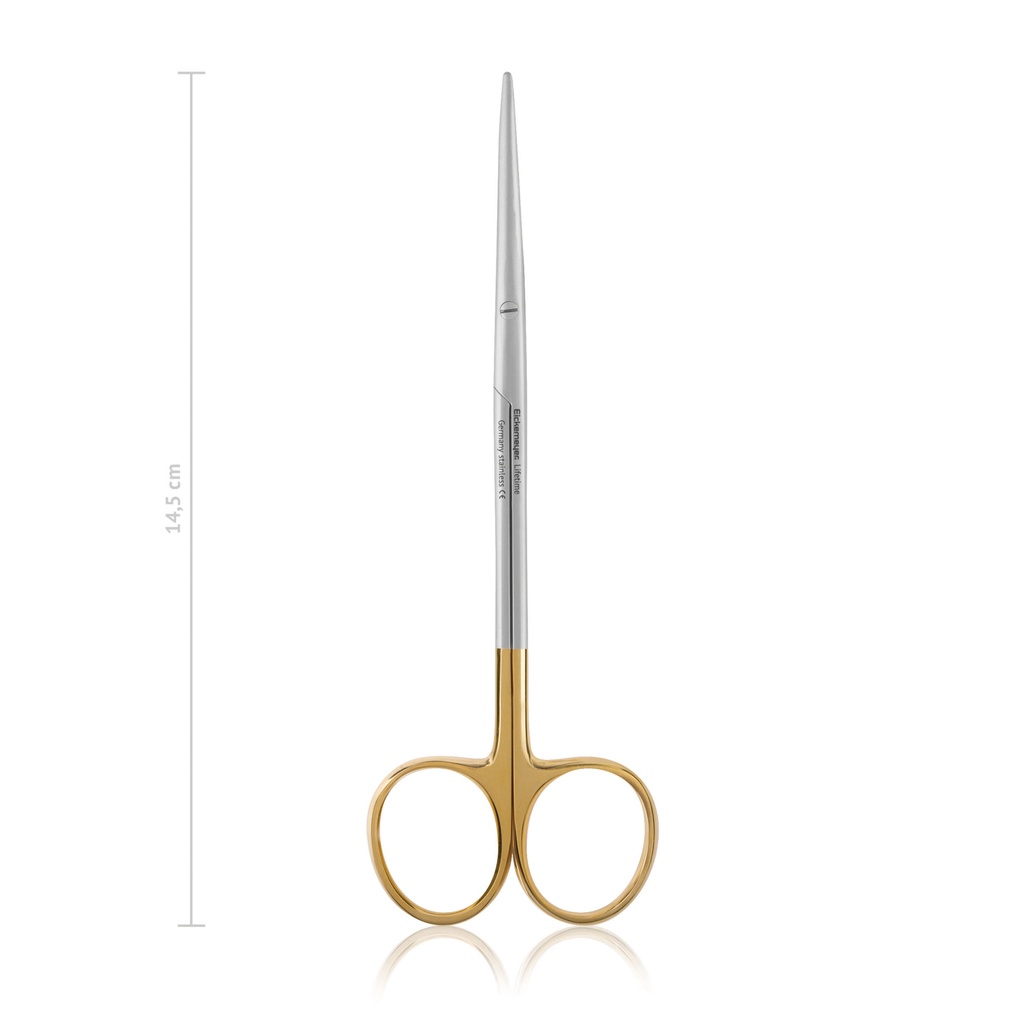 [116514] METZENBAUM-Fino Scissors (TC) Delicate, (Length: 145mm, Form: curved)