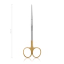 METZENBAUM-Fino Scissors (TC) Delicate, (Length: 145mm, Form: curved)
