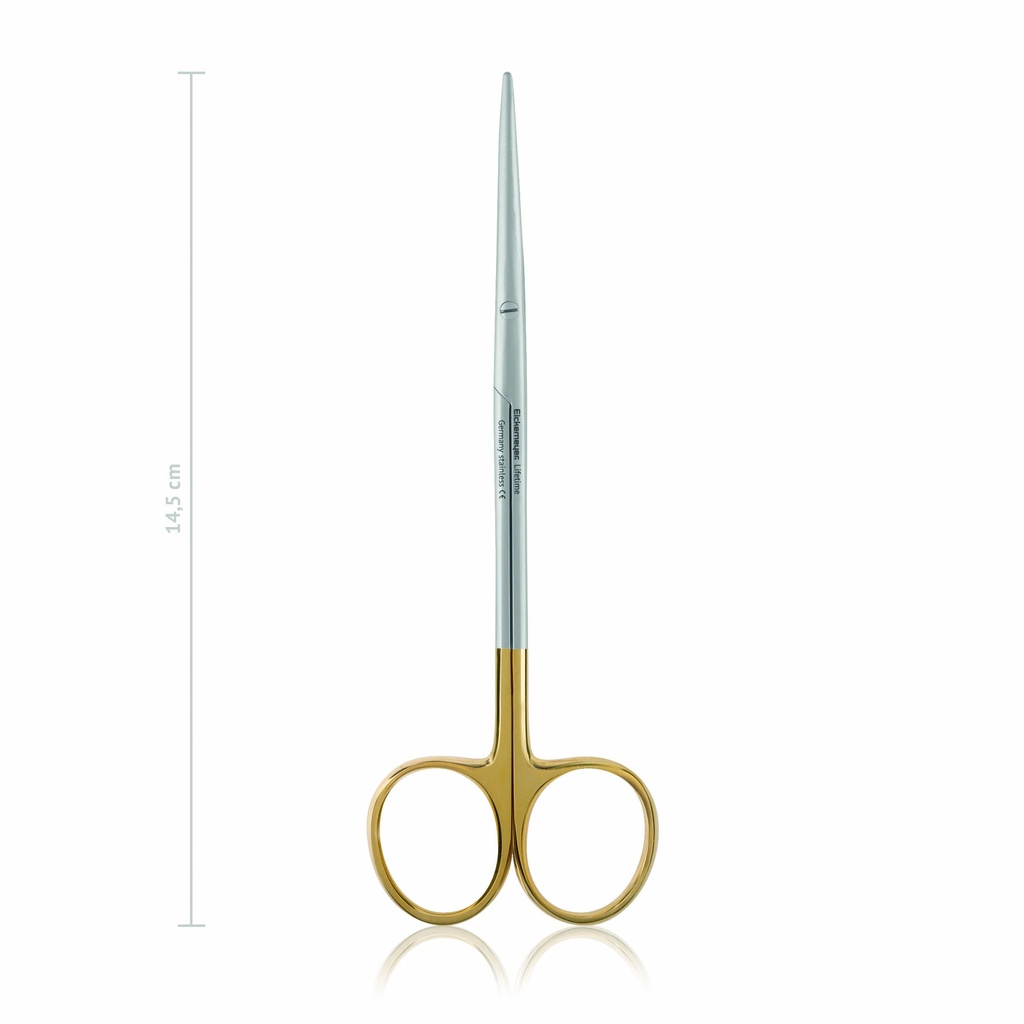 [116414] METZENBAUM-Fino Scissors (TC) Delicate, (Length: 145mm, Form: straight)