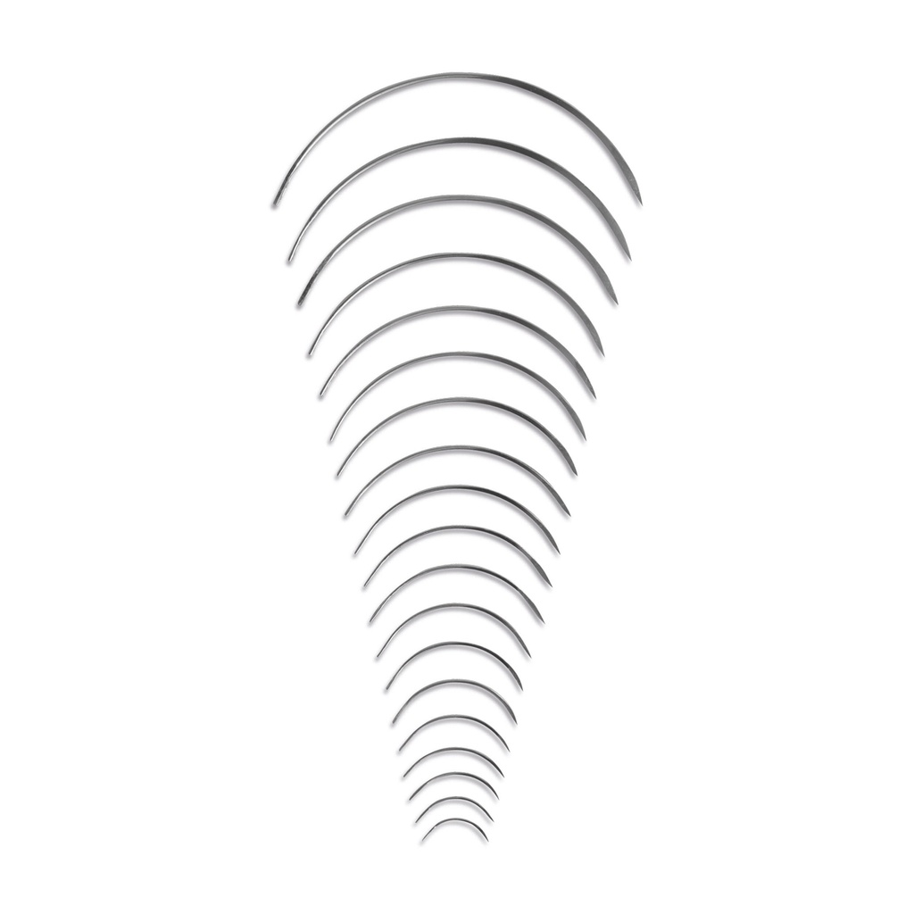 Suture Needle - Size: 8, 46 mm, (Form: Triangular)