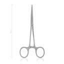 Artery Forceps Crile (Length: 140mm, Form: straight)