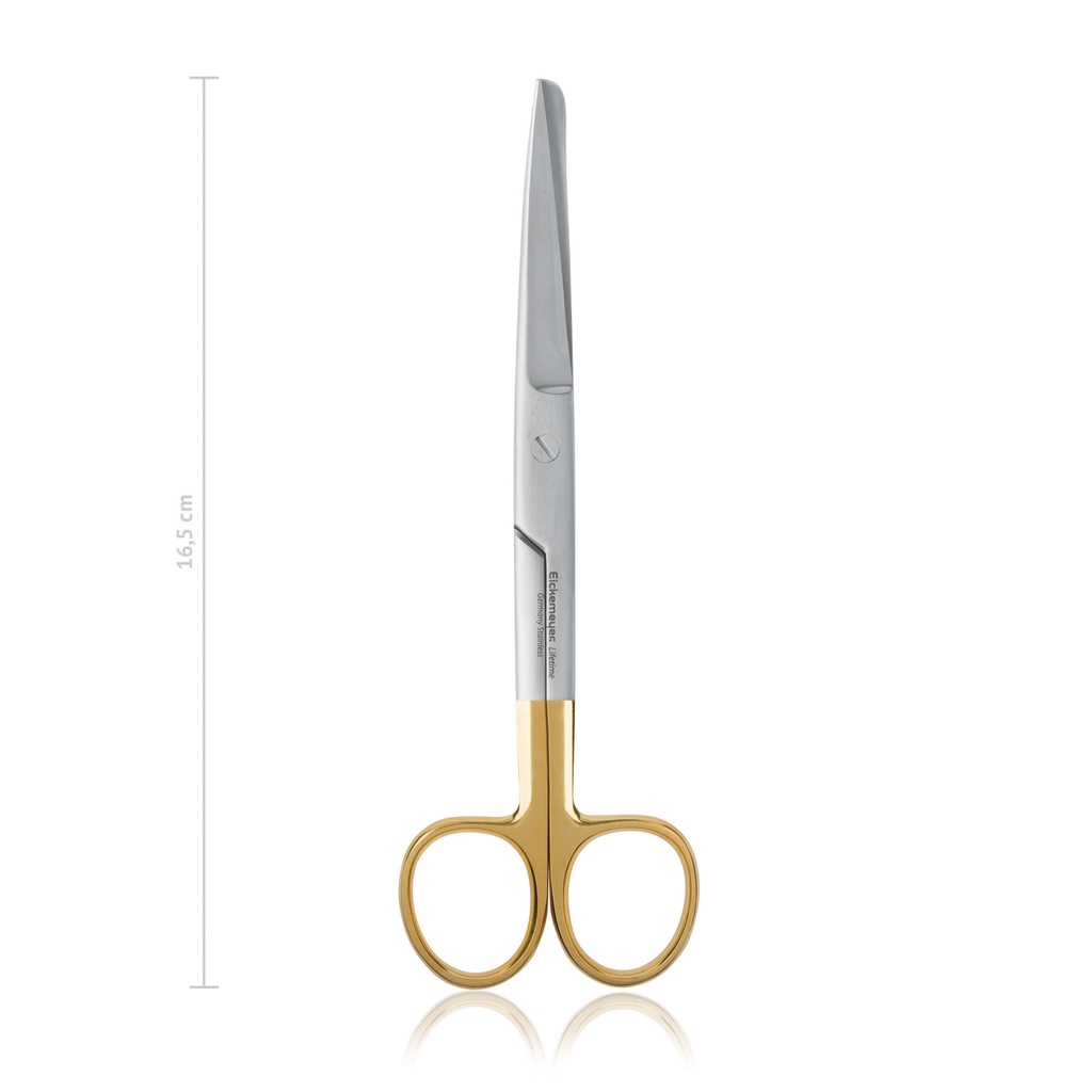[113316] Operating Scissors (TC) (b/s, 16.5cm, curved)