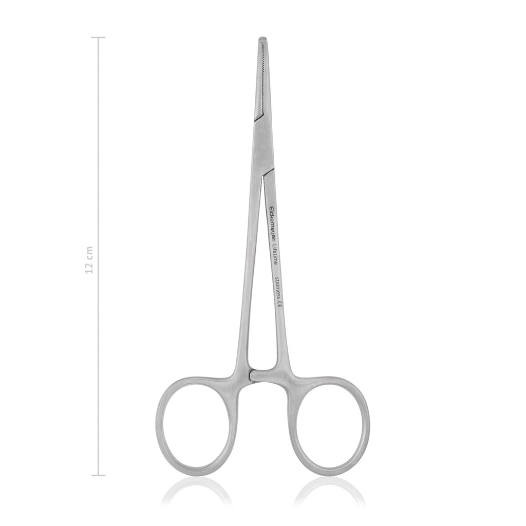 Artery Forceps Halstead-Mosquito - Basic (1 x 2 Teeth, Length: 120mm, Form: curved)