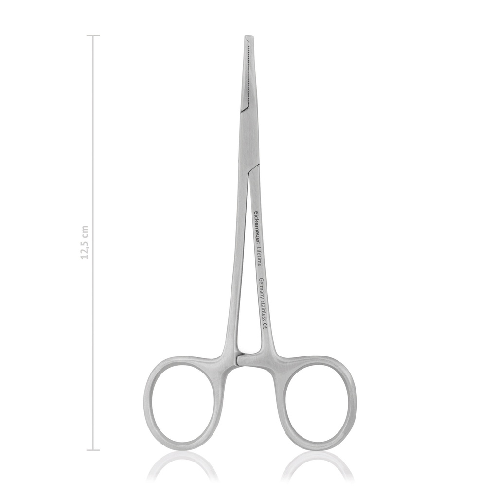 Artery Forceps Halstead-Mosquito (1 x 2 Teeth, Length: 125mm, Form: curved)
