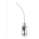 Lacrimal Duct Cannula (Length: 30mm, Form: curved)