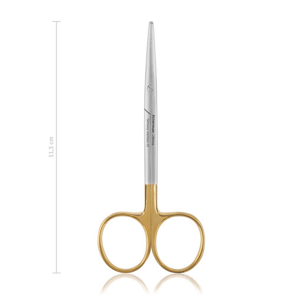 STRABISMUS Scissors (TC) (Length: 115mm, Form: straight)