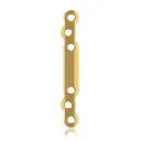 EickLoxx Large Bone Plate - 6 hole long (L:80mm) Gold