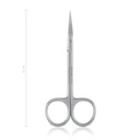 Iris Scissors (Length: 115mm, Form: straight, Very Fine)