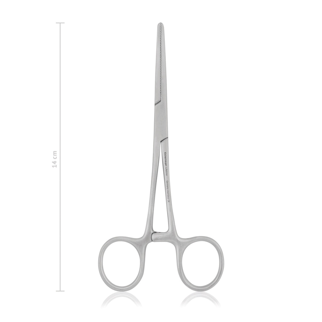 Artery Forceps Rochester-Pean(Length: 140mm, Form: straight)
