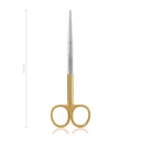 METZENBAUM Scissors (TC) Serrated edge, (Length: 145mm, Form: curved)